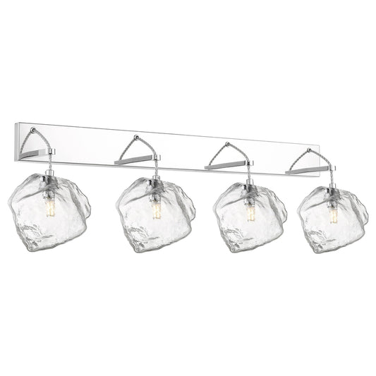 63131LED'sP-MSS/CLR 4 Light Wall / Vanity in Mirrored