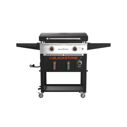 Clearance Sale,Blackstone 2-Burner 28" Griddle with Electric Air Fryer and Hood
