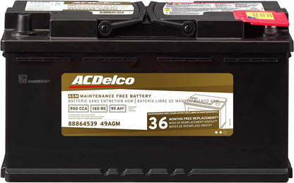Gold 49AGM BCI Group 49 Battery