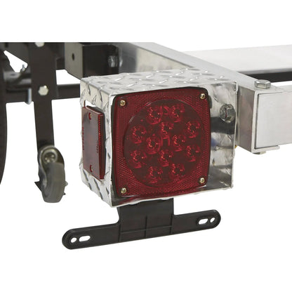 Ultra-Tow 4ft. x 8ft. Folding Aluminum Utility Trailer Kit-1170Lb. Load Capacity 3806S109