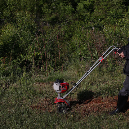 7268 Mini-Tiller/Cultivator 25-cc 9-in Front-Tine Forward-rotating Tiller