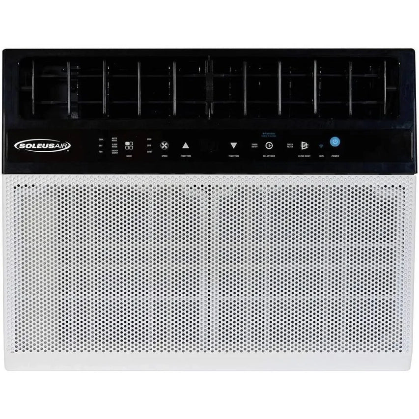 Soleus Air 8,000 BTU Hybrid (saddle) Window Air Conditioner with WiFi - 8,000 BTU (White)