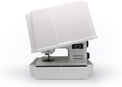 Brother Sewing and Quilting Machine, Computerized, 165 Built-in Stitches, LCD Display, Wide Table, 8 Included Presser Feet, White, 20x12x17