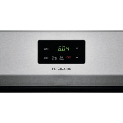 Frigidaire 30 in. 5 Burner Freestanding Gas Range in Stainless Steel FCRG3052AS