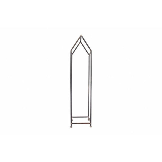 3R Studios House Shaped Metal Log Holder