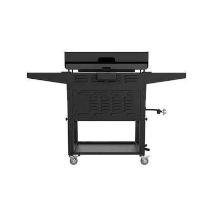 Clearance Sale,Blackstone 2-Burner 28" Griddle with Electric Air Fryer and Hood