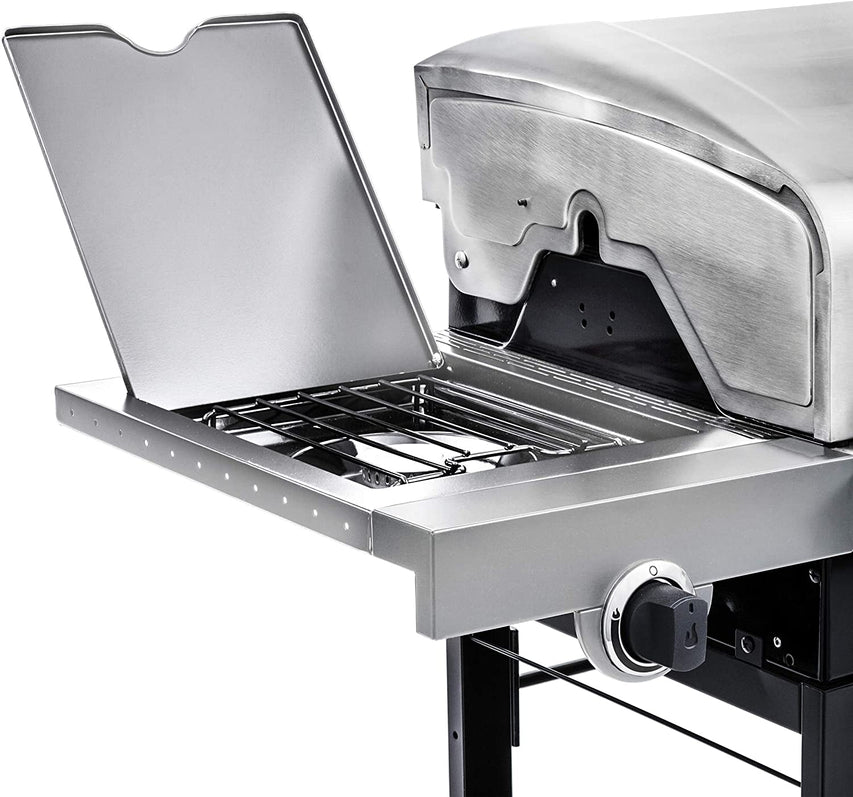 Char-Broil 463377319 Performance 4-Burner Cart Style Liquid Propane Gas Grill, Stainless Steel